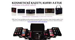 Desktop Screenshot of kosmeticke-kazety.cz